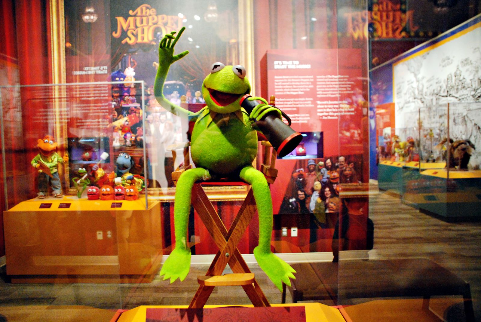 Kermit the Frog at Center for Puppetry Arts